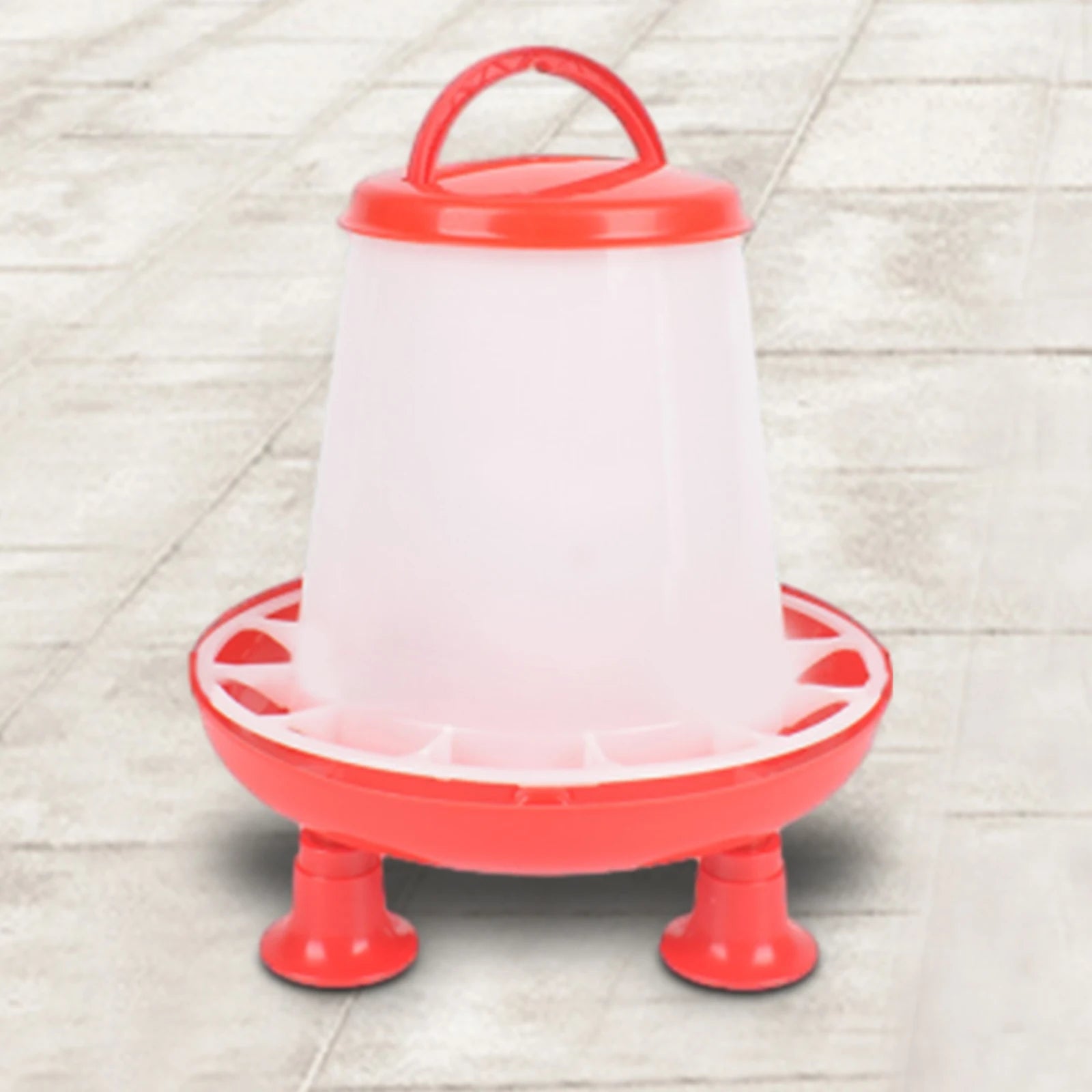 Chicken Feeder Bird Automatic Feeding Bucket Backyard Large Capacity Food Dispenser Pigeon Feeder for Parrot Quail Hen Duck