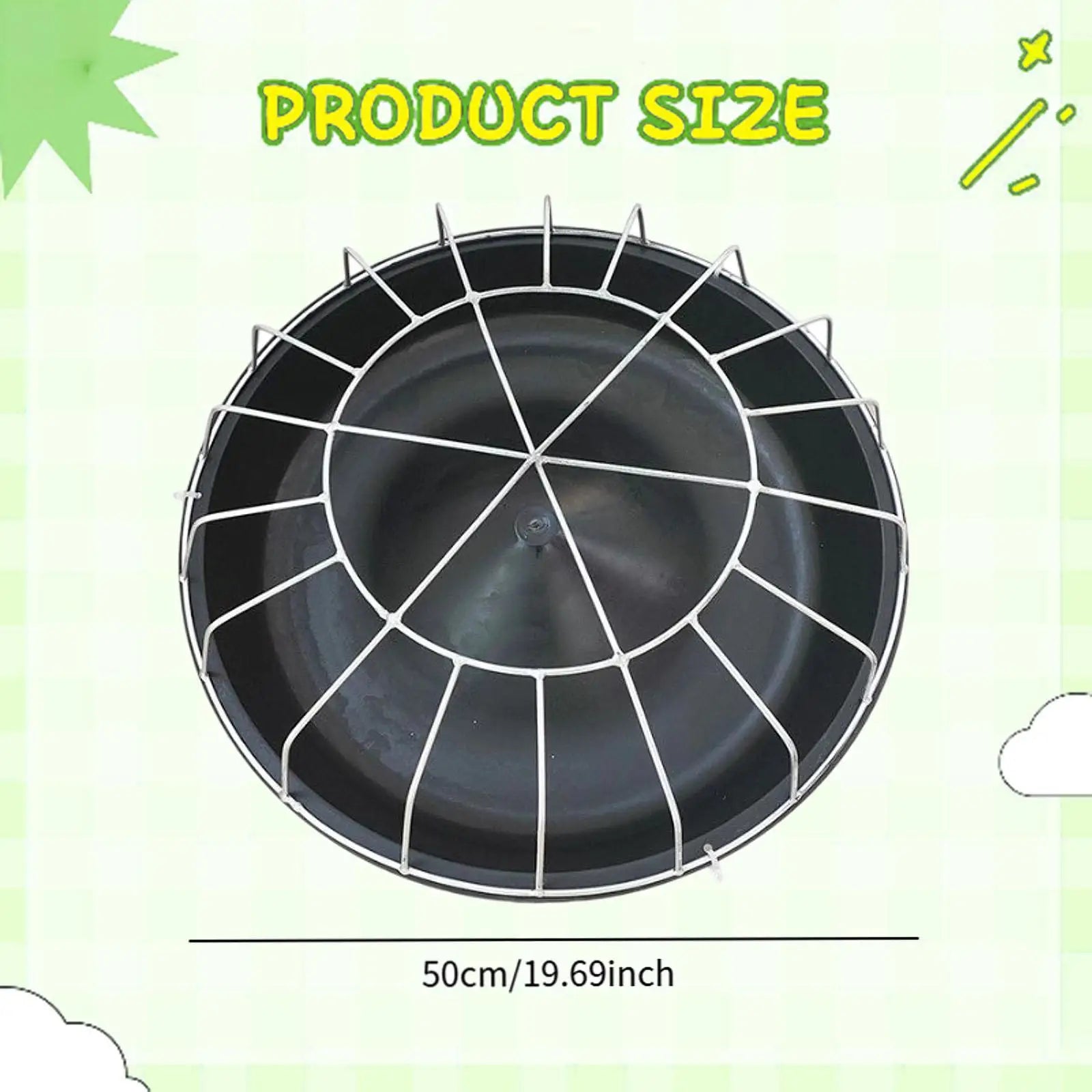 Comedero Portátil 12/18/20 Orificios para Gallinas