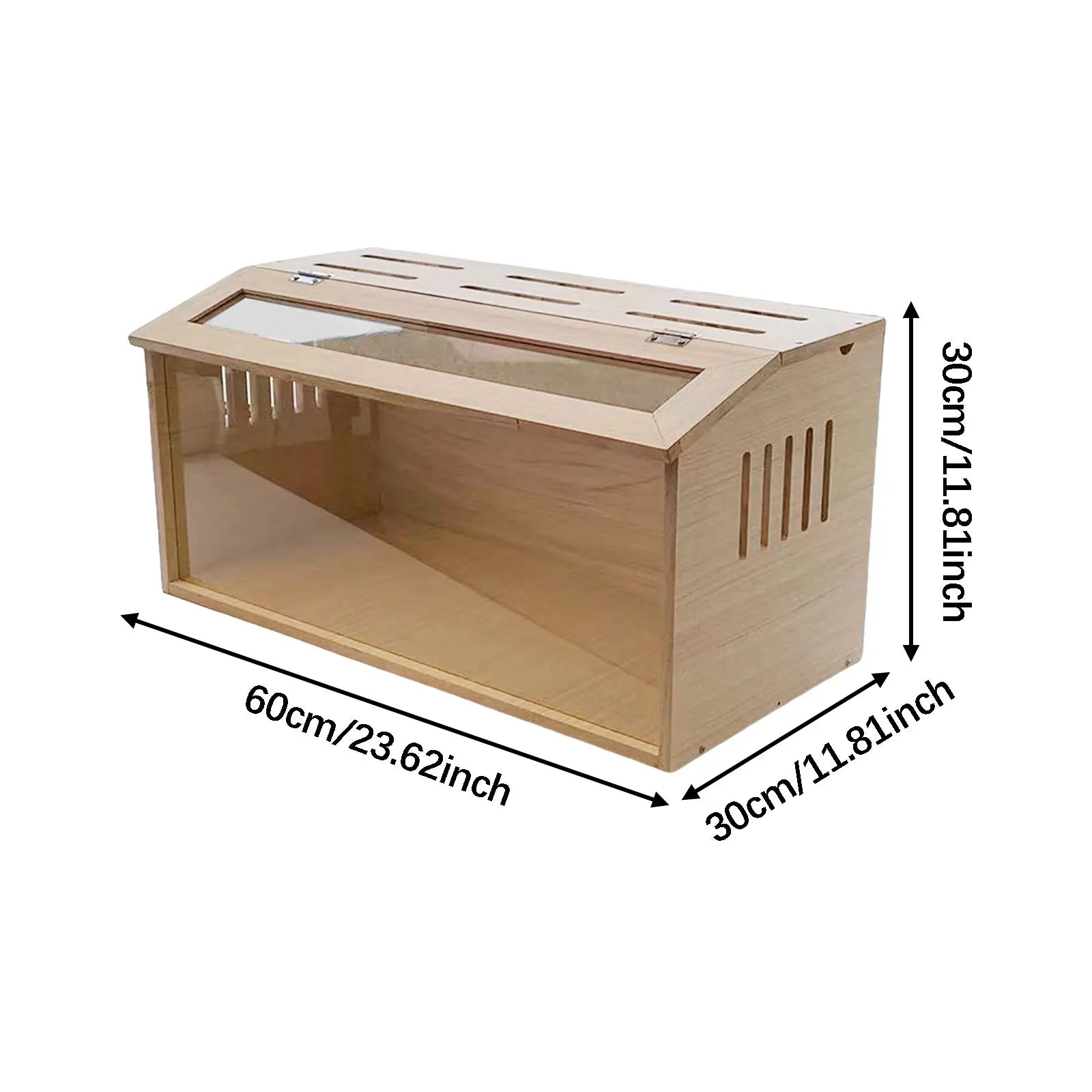 Caja de Madera para Pollitos y Animales Pequeños