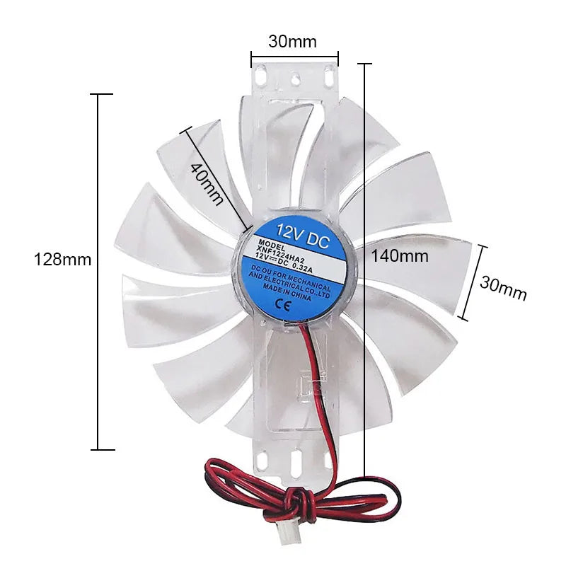 Ventilador DC 12V para Incubadora de Huevos