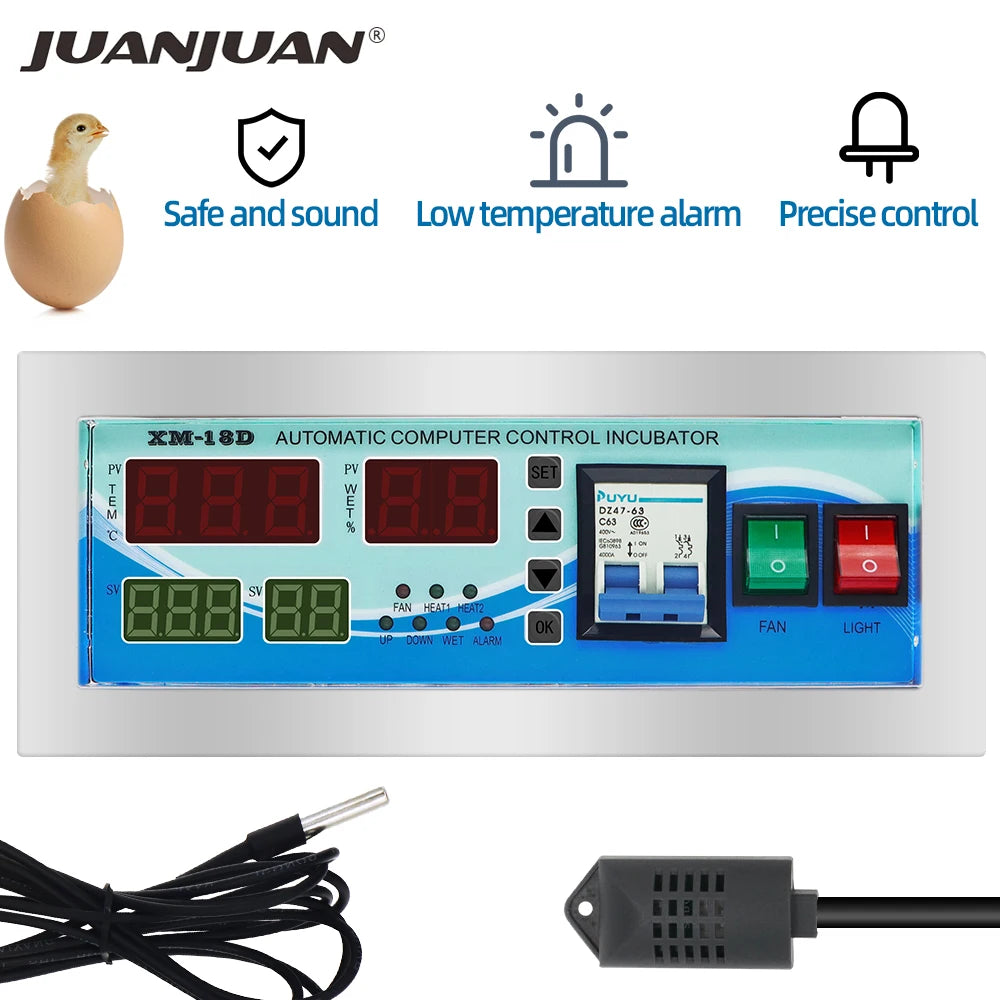 Controlador de Incubadora Digital XM-18SD