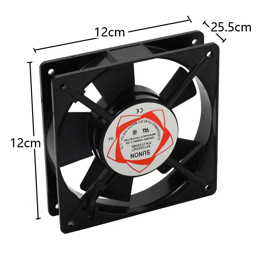 Ventilador 220V para Incubadora de Gallinas