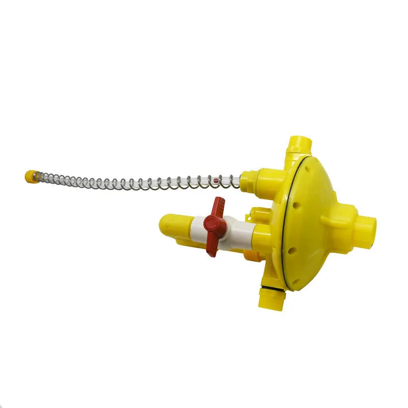 1 Pcs Poultry Chiken Duck Quail Pigeon Water Supply Line Pressure Reduce Valve System Waterline Chicken Drinker Water Coop Kit