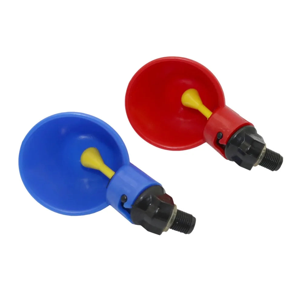 Vasos Automáticos de Agua para Pollos y Codornices