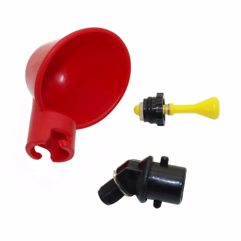 Vasos Automáticos de Agua para Pollos y Codornices