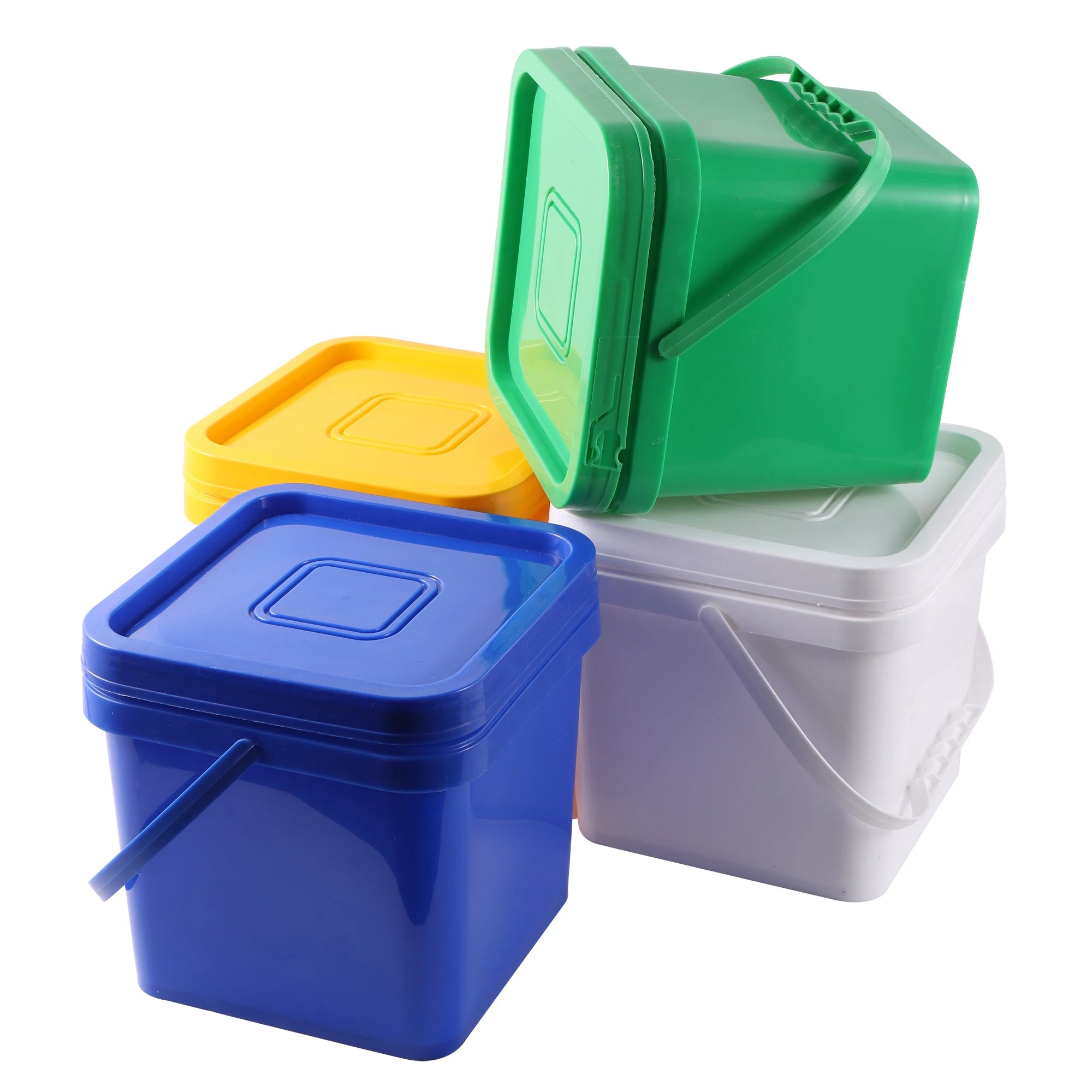 Cubo Bebedero para Pollos 5L con Tazas para Beber