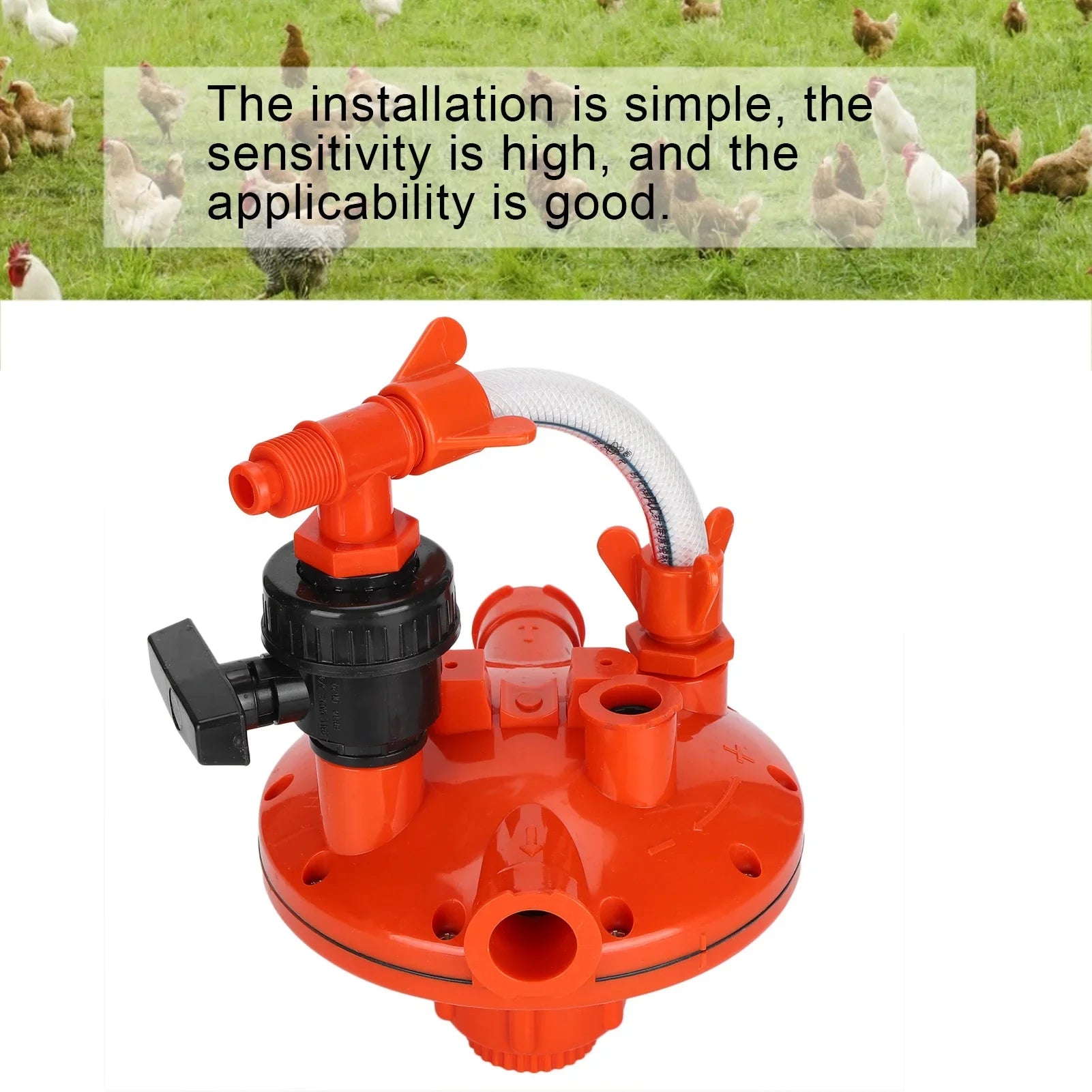 Válvula Reguladora de Agua para Gallinas y Bebederos de Pollo