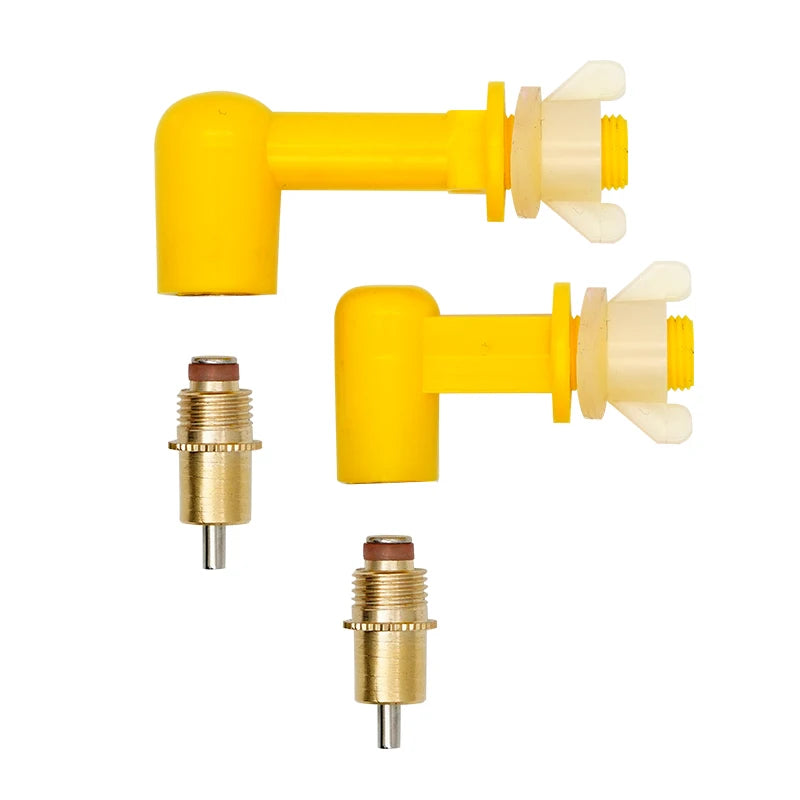 New Chicken Water Nipple Drinkers Rabbit Quail Chicks Turkeys Ducks Poultry Water Nipples Leak-Proof Automatic Spring Type 5 Pcs