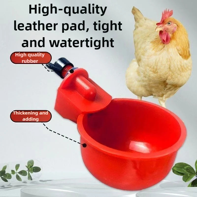 Dispensador Automático de Agua para Aves de Corral