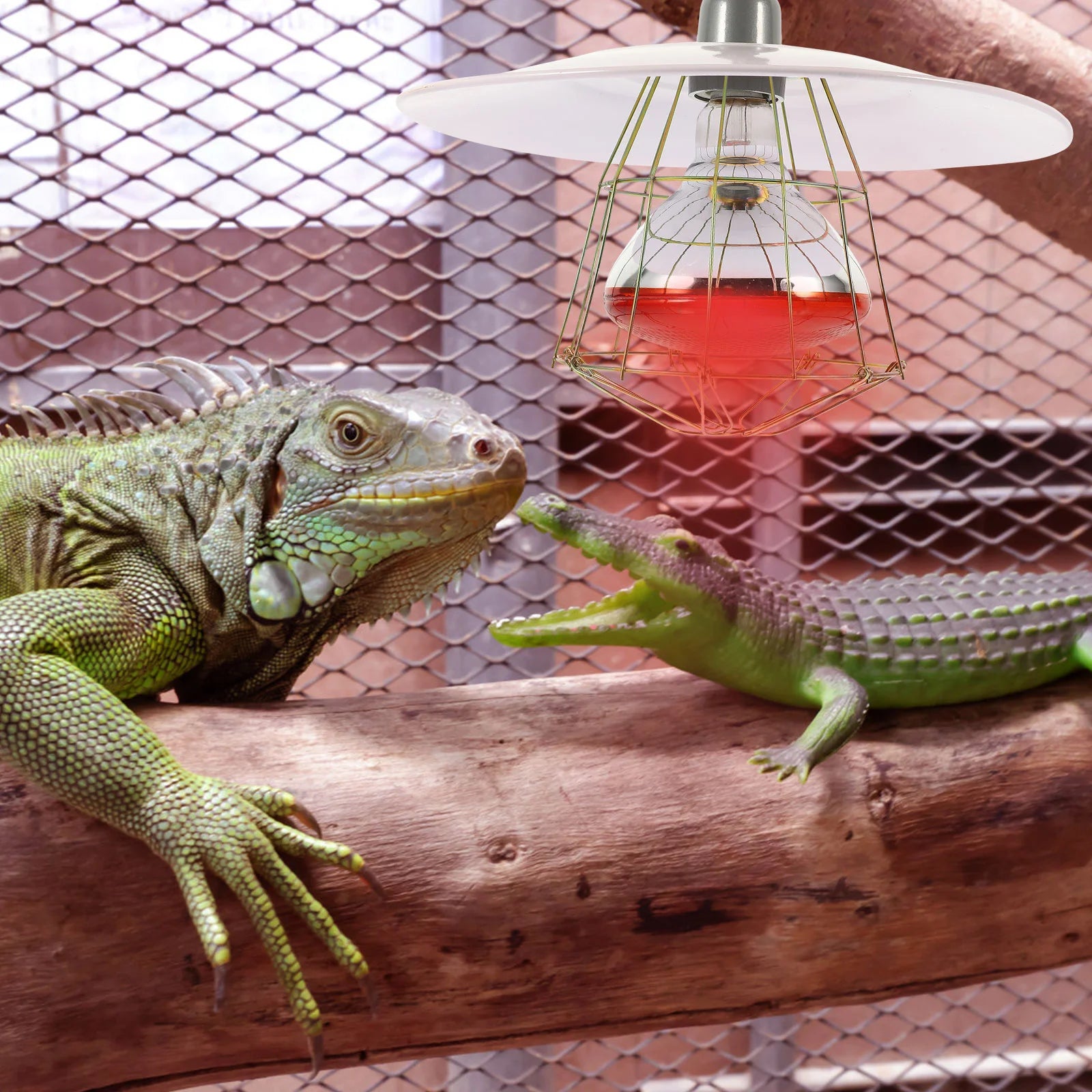 Lámpara de Calor 250W de Aluminio para Gallinas