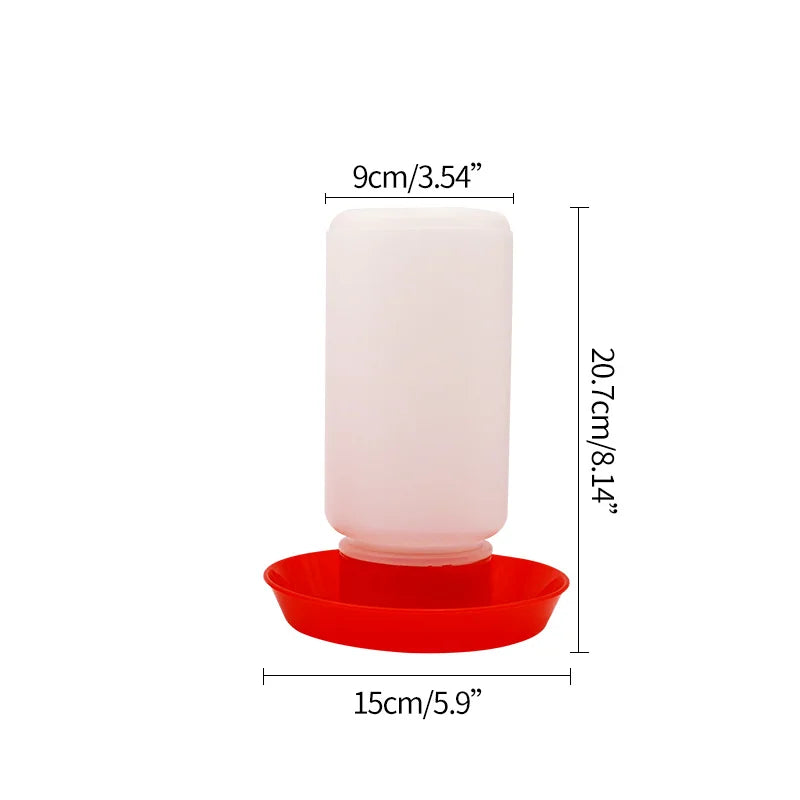 Dispensador Automático de Agua 1L para Gallinas