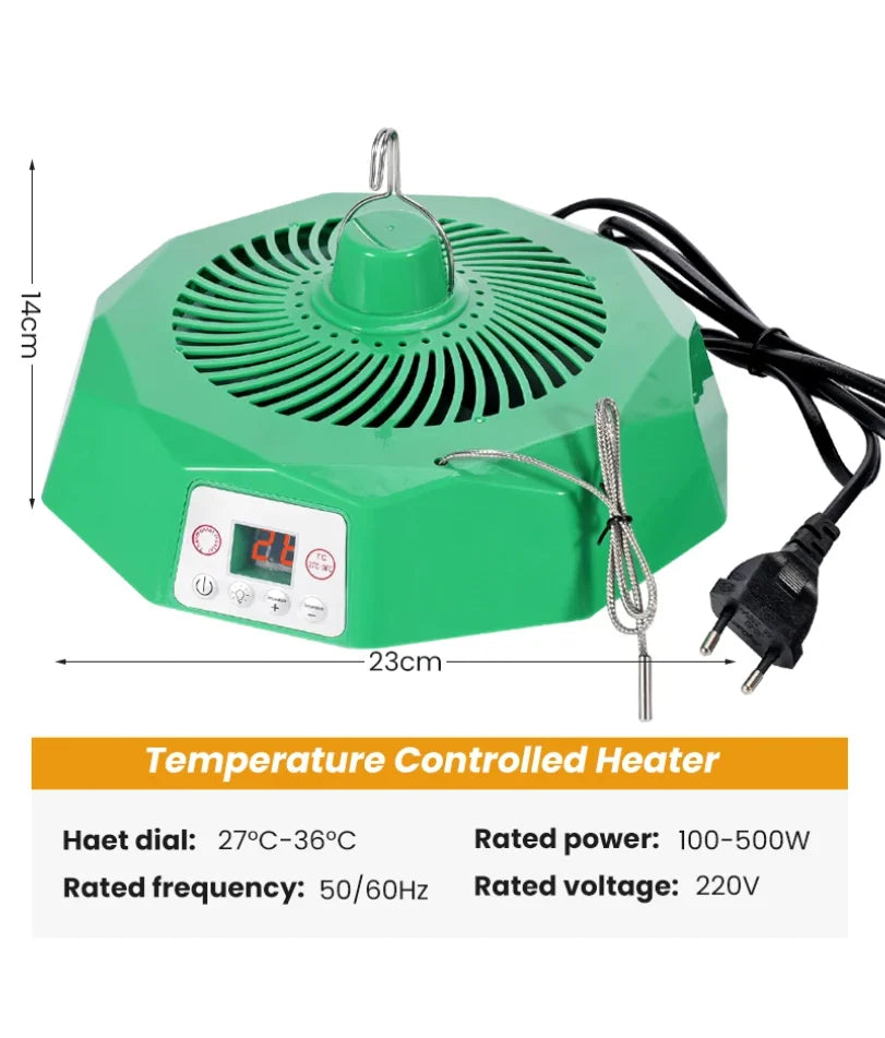 Pet Poultry Intelligent Heating Lamp Thermostatic Temperature Controller Heater Animal Warm Light Poultry Brooding Incubator