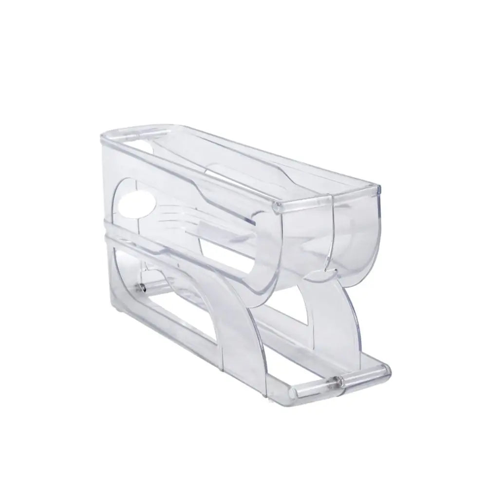 New Large Capacity Automatic Egg Roller Household 3 Layer / 4 Layer Refrigerator Egg Storage Box Space Saving Kitchen Dedicated
