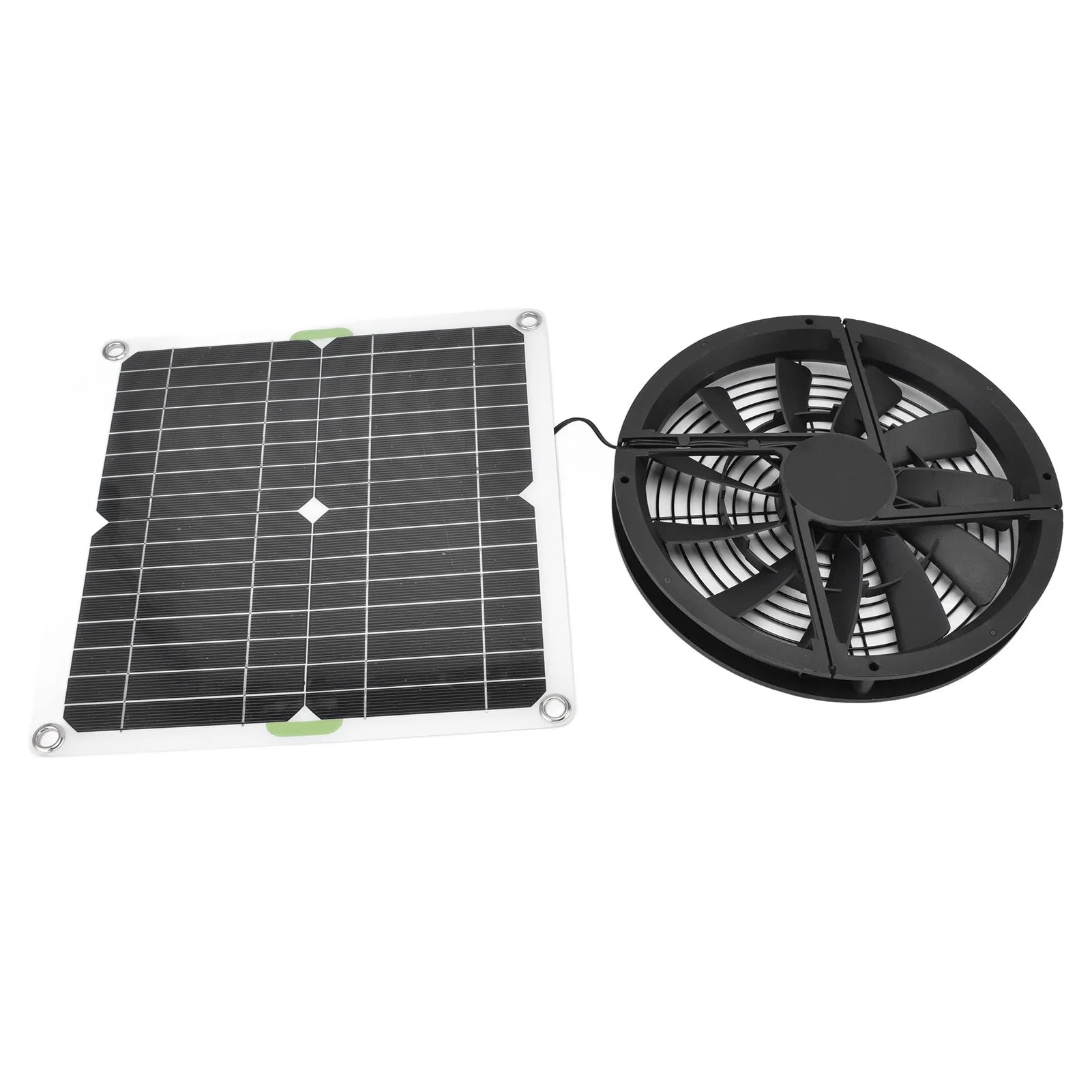 Ventilador Solar 10" para Gallinero e Invernadero