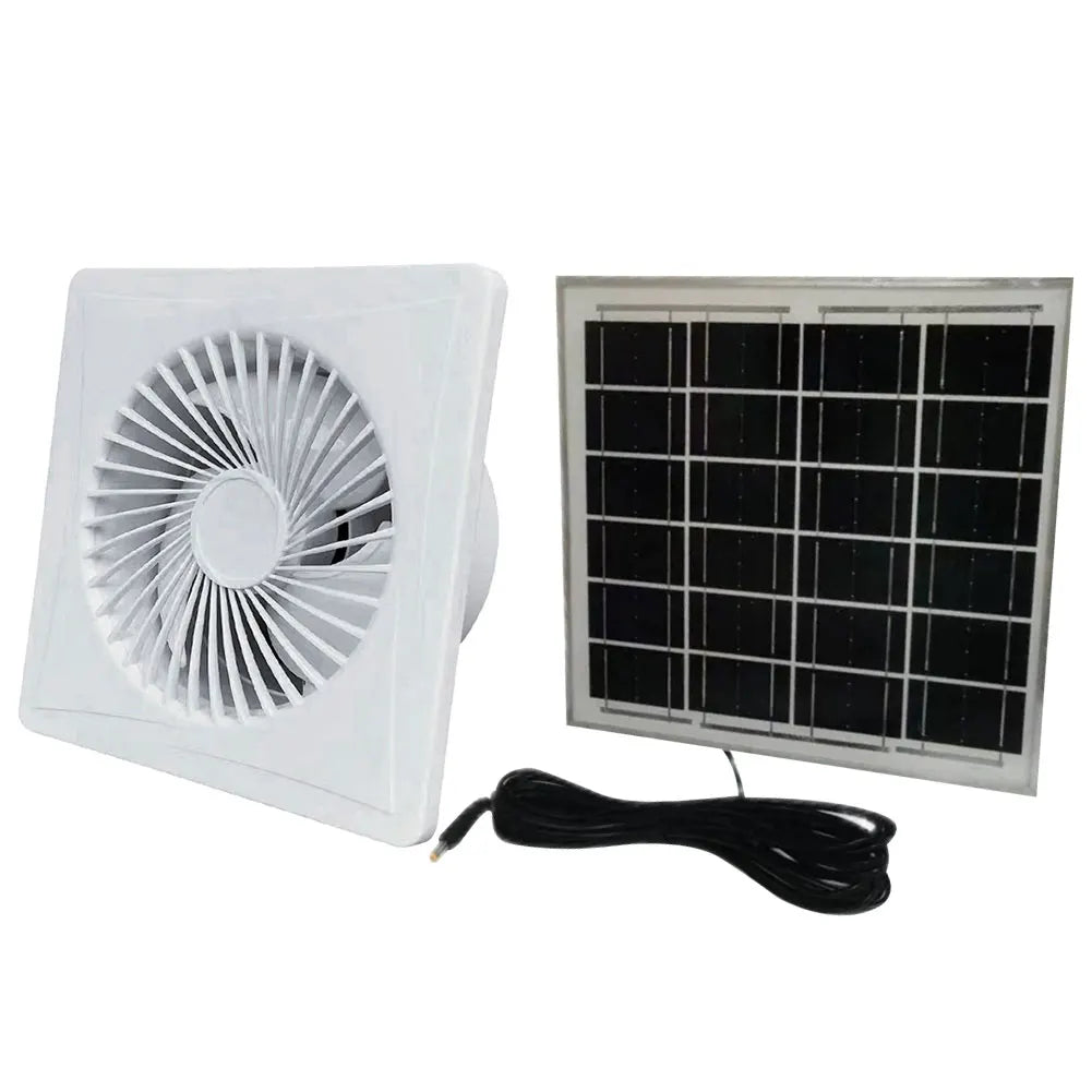 Extractor Solar 12V Antimosquitos para Gallinero