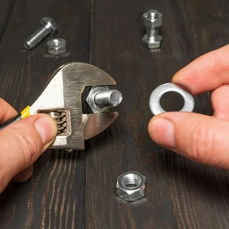 Stainless Steel Washer Kits Thin Smooth Metal Gaskets M6 M3 Plain Snap Washer M2 M2.5 M4 M5 M8 M10 M12 Screw Flat Washers Rings