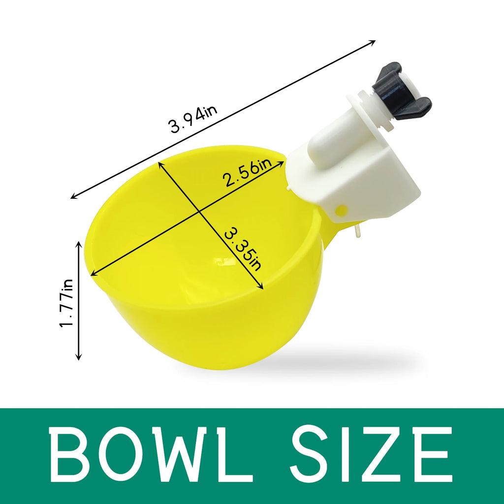 Bebedero Automático para Pollos y Aves de Corral – 10 Uds