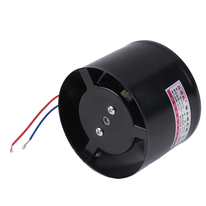 4 Inch Fan Air Ventilator For Home Kitchen Metal Pipe Ventilation Exhaust Fan Mini Extractor Bathroom Toilet Wall Fan Duct Fan