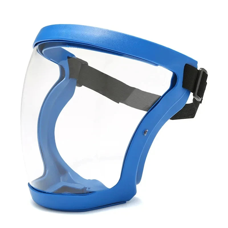 Full Face Shield Transparent Safety Mask with Filthers Oil-splash Proof Eye Facial Anti-fog Head Cover Work Protection Glasses