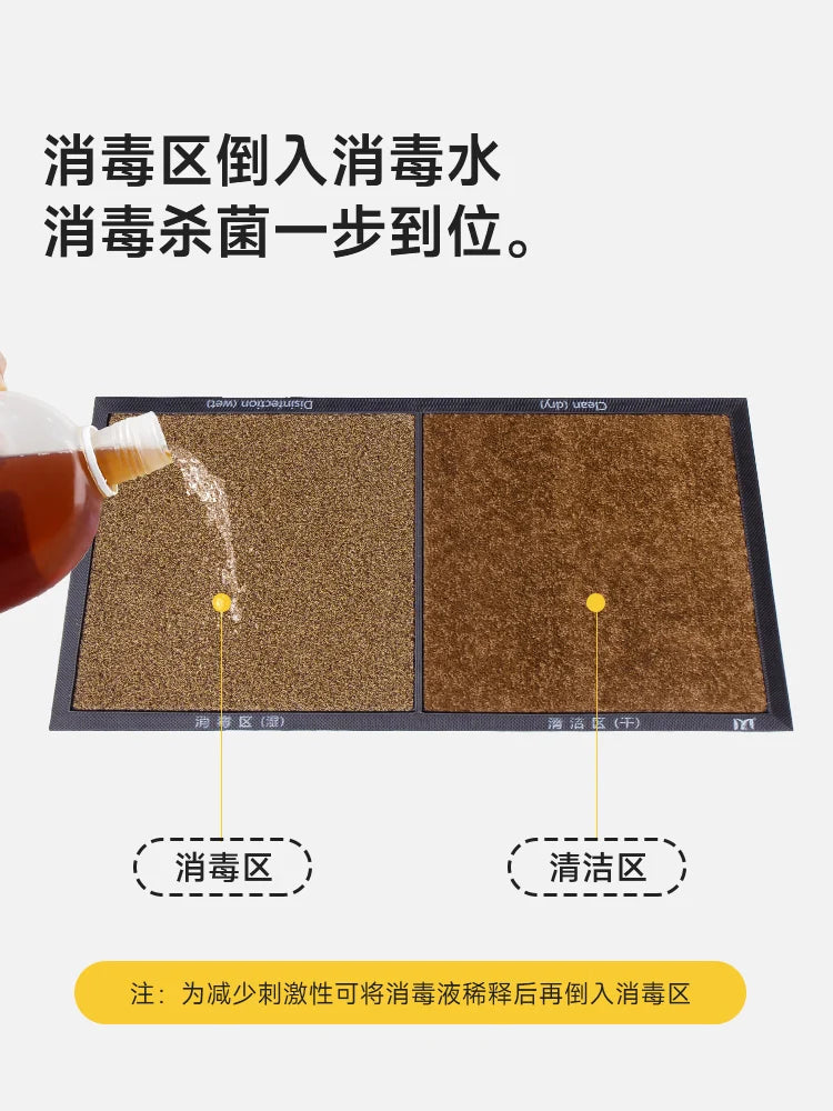 Alfombra Desinfectante para Entrada de Gallinero