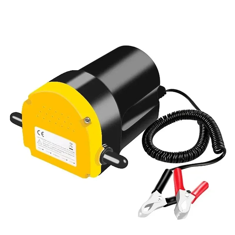 Car Oil Pump Car Engine Oil Pump 12V Electric Diesel Fluid Sump Extractor Scavenge Fuel Transfer Suction Boat Motorbike Electric