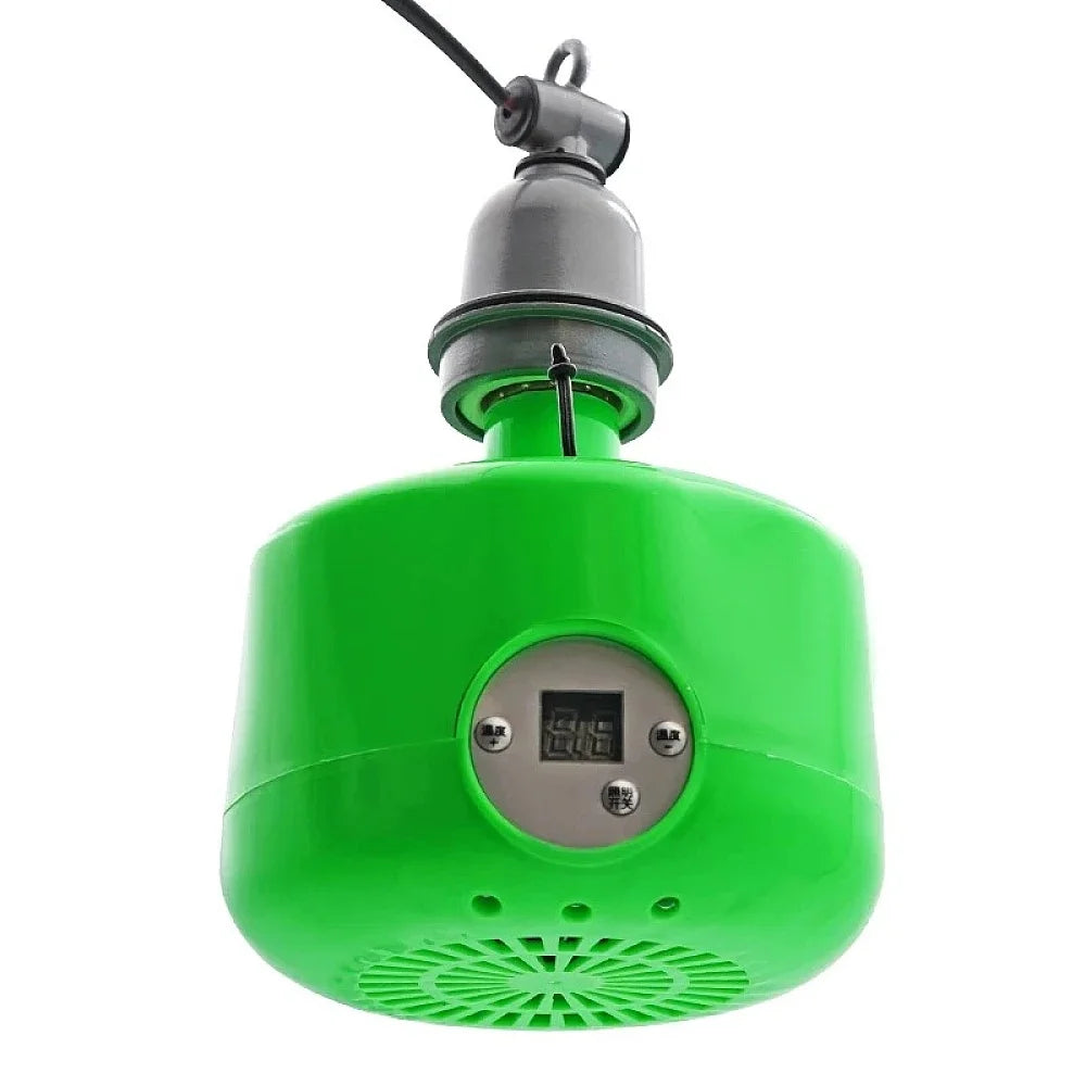 Lámpara Calefactora para Pollos y Mascotas 300W