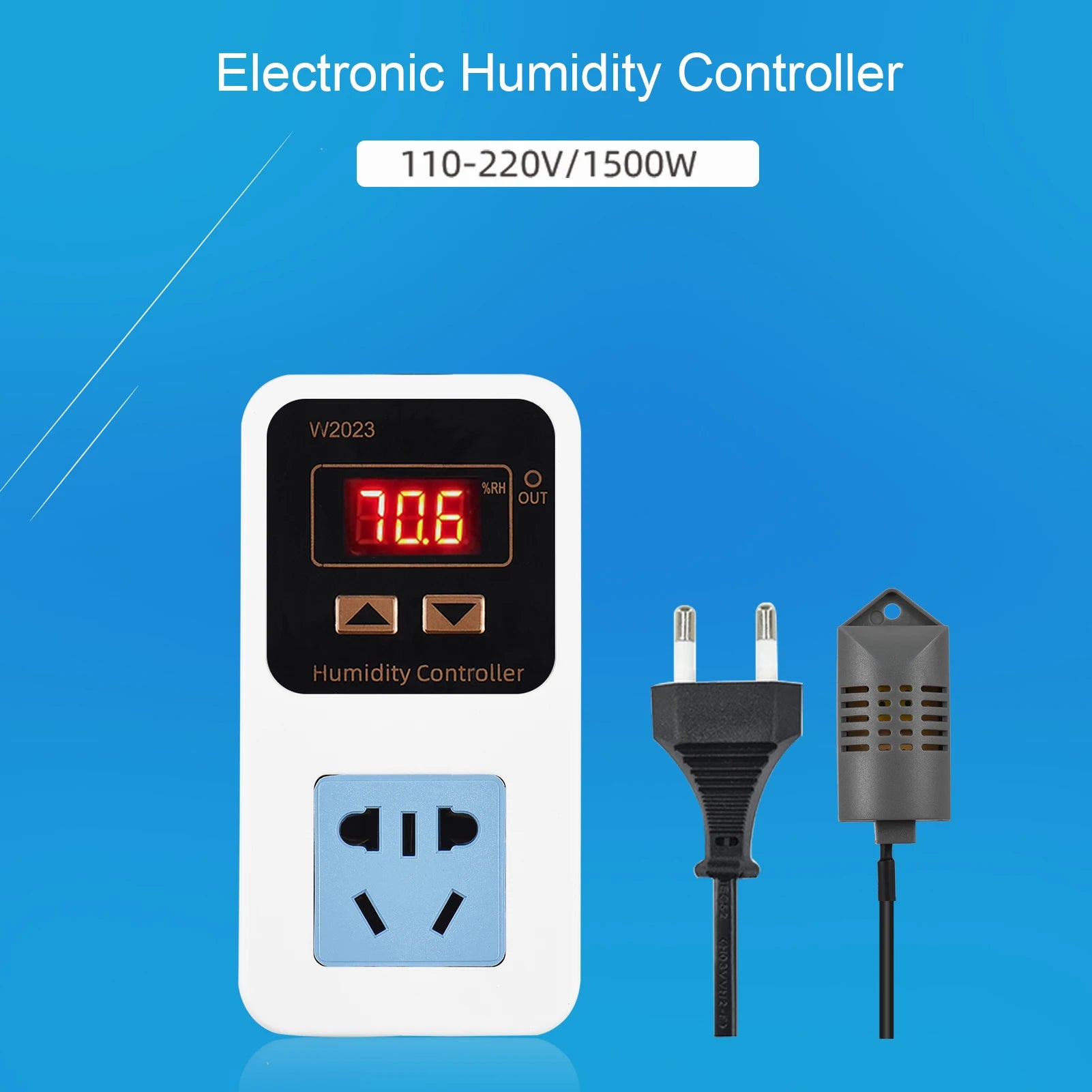 Controlador Digital de Humedad 1500W