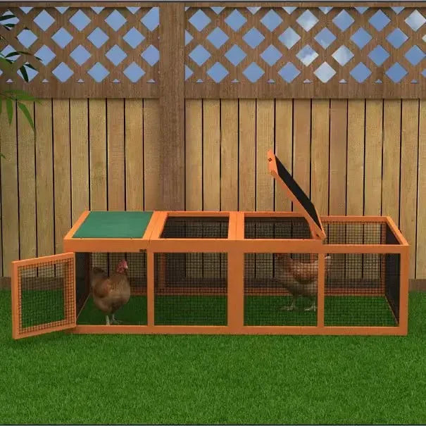 Gallinero de Madera Portátil Fácil de Montar
