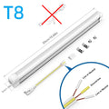 220V T5 15W/T8 25W LED Tube Aluminum Bar Hight Brightness Energy-Saving Fluorescent Tubes For Hotel Mall Cafe Office Lighting