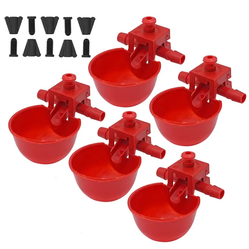 Bebederos Automáticos de Copa para Aves - Pack 5/10/20 Uds.