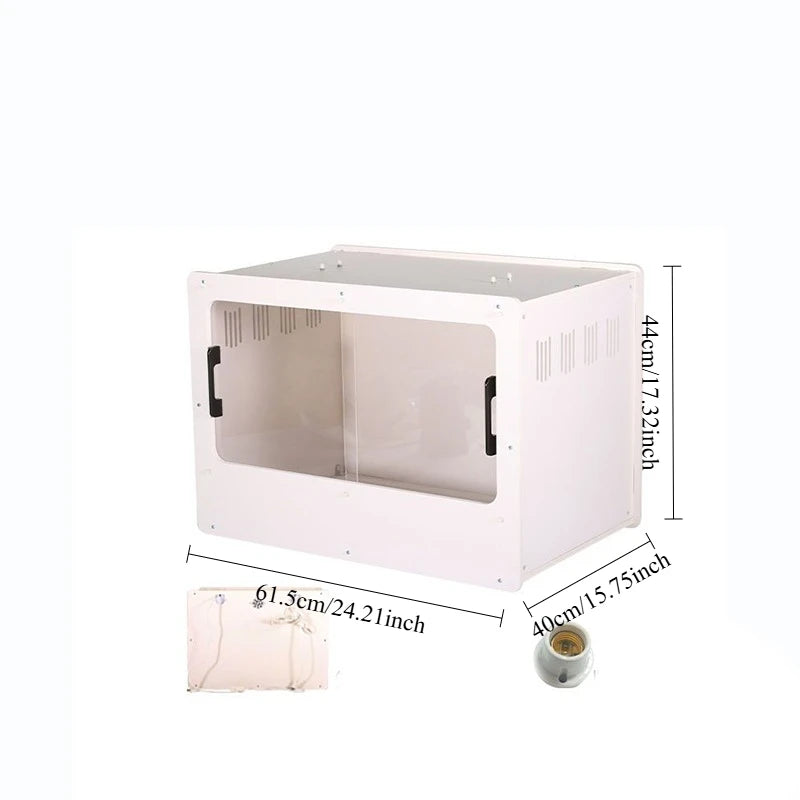 Caja de Cría para Pollitos con Temperatura Constante