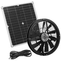 Extractor Solar 100W para Gallinero Ventilación Exterior