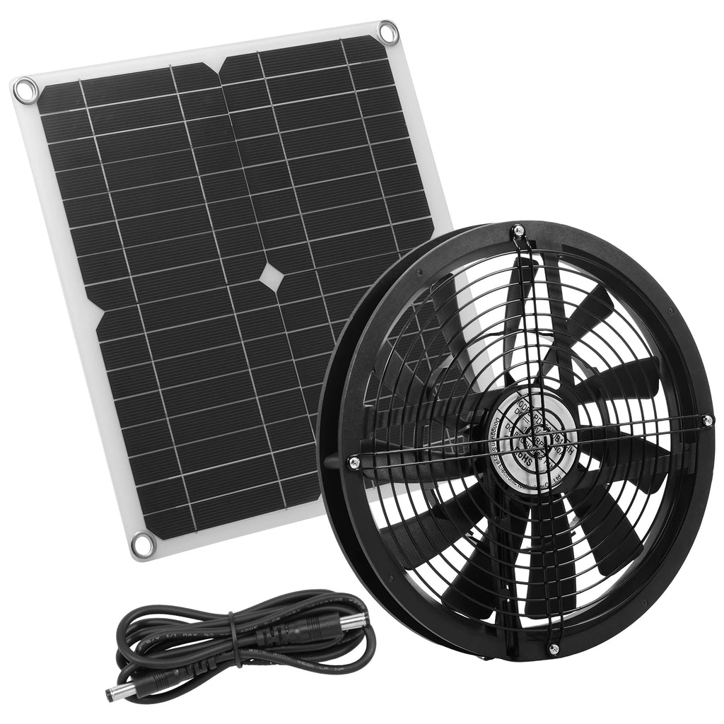 Extractor Solar 100W para Gallinero e Invernadero