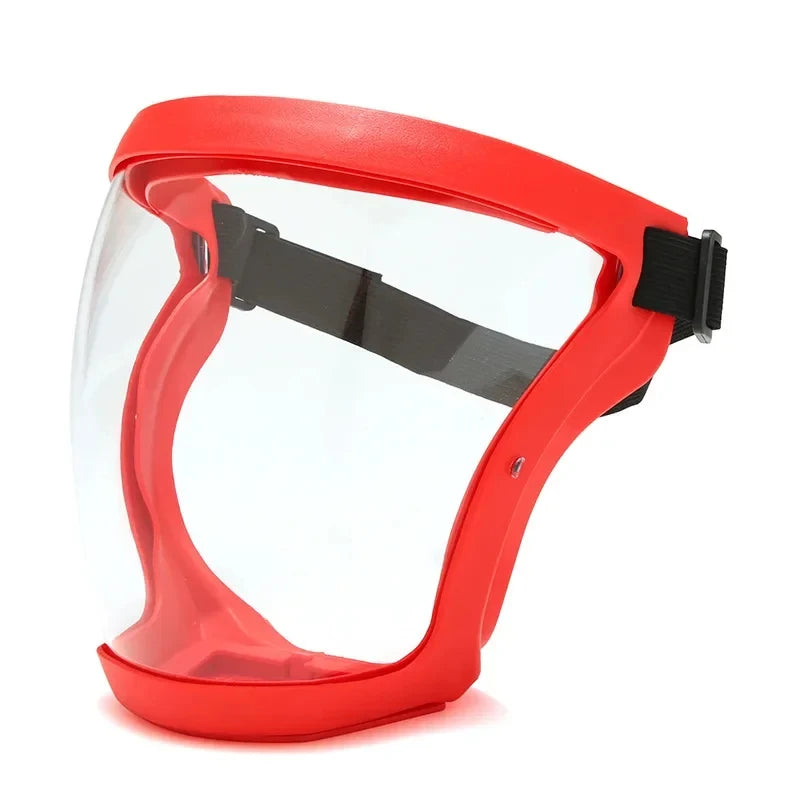 Full Face Shield Transparent Safety Mask with Filthers Oil-splash Proof Eye Facial Anti-fog Head Cover Work Protection Glasses