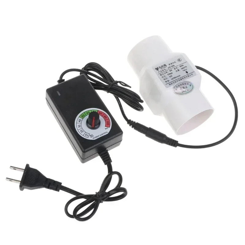 2inch 50mm Pipe Exhaust Fan 110V 220V Duct Extractor Fan Ventilation Exhaust Air Adjustable Fans