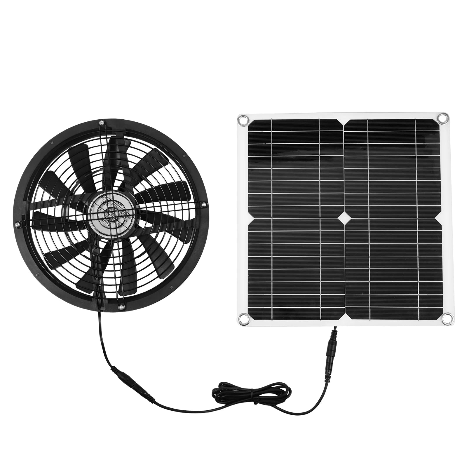 Ventilador Solar 100W para Gallinero