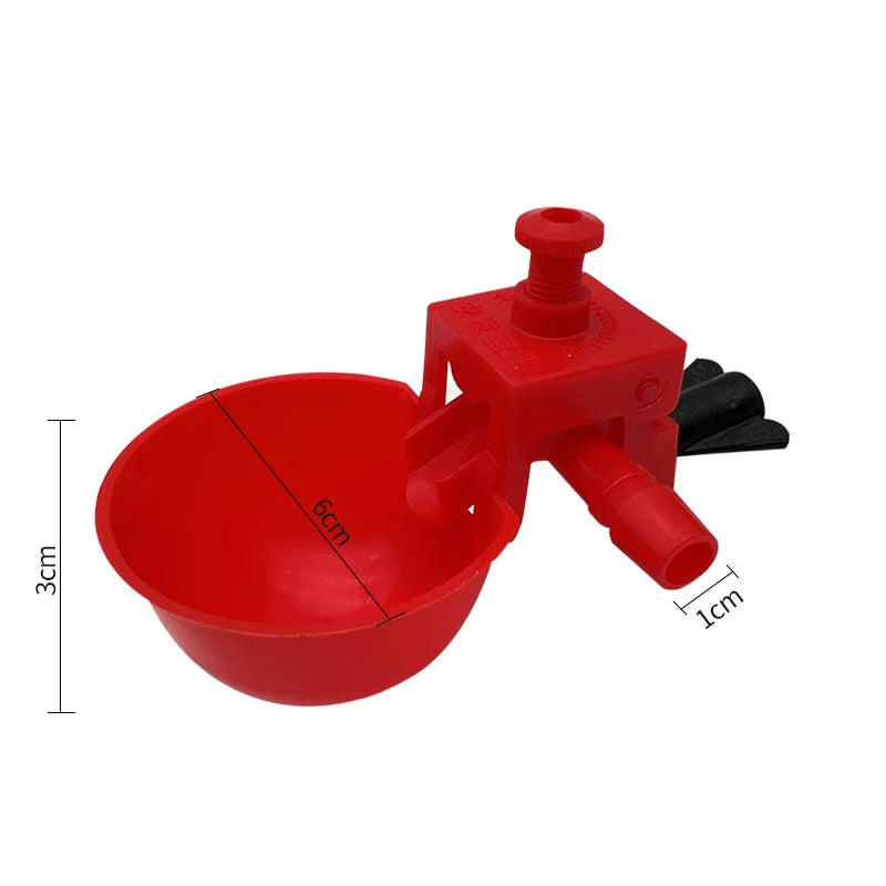 Bebederos Automáticos de Copa para Aves - Pack 5/10/20 Uds.