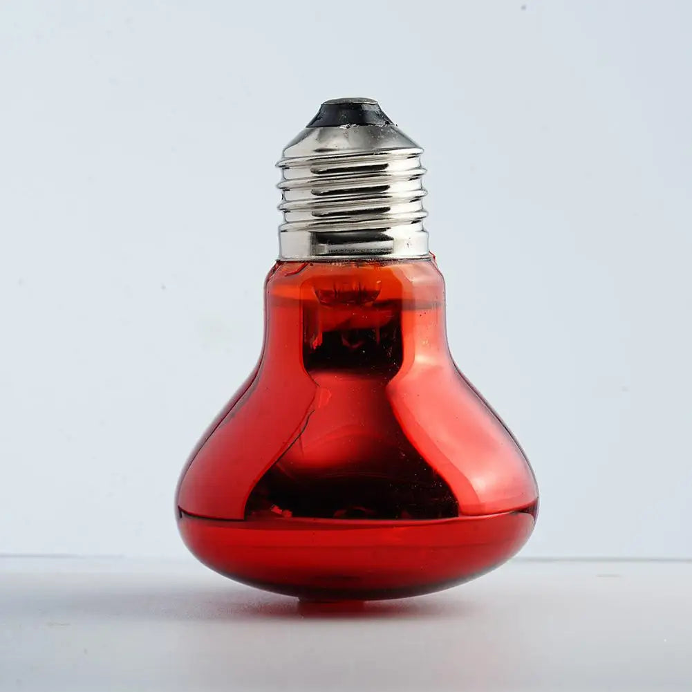 Bombilla calefactora para aves de corral E27, 25W-100W, aislamiento infrarrojo, calefacción para reptiles, plantas, anfibios, mascotas, herramientas de lámpara para ganado