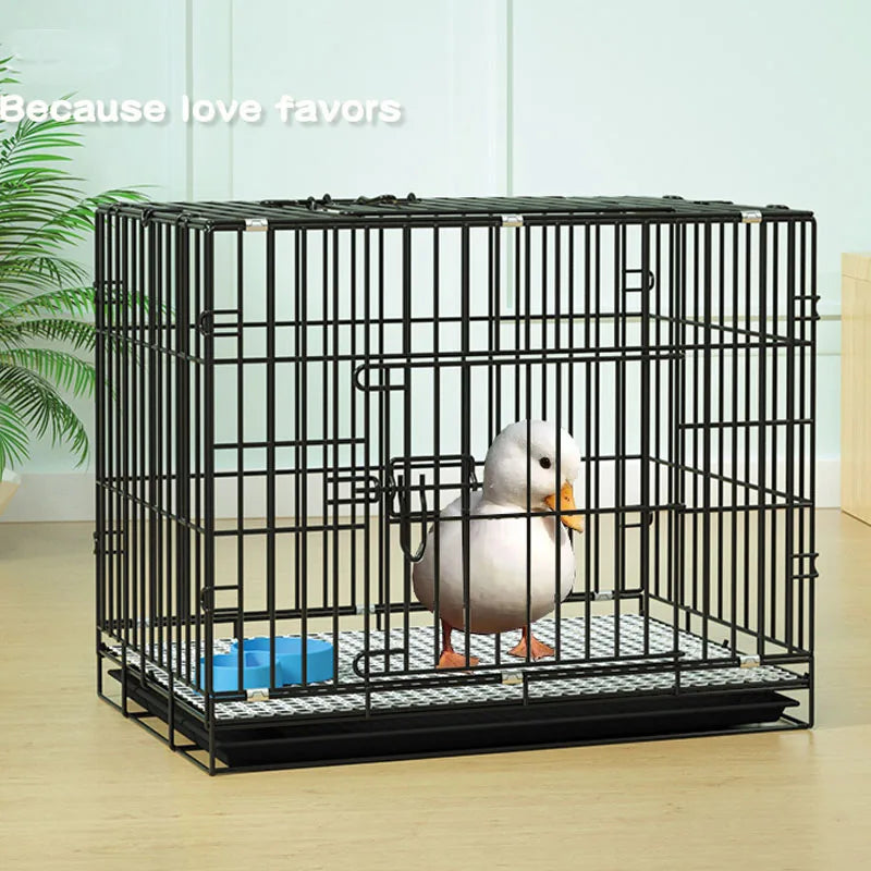 Jaula de Metal Grande para Patos y Aves Pequeñas