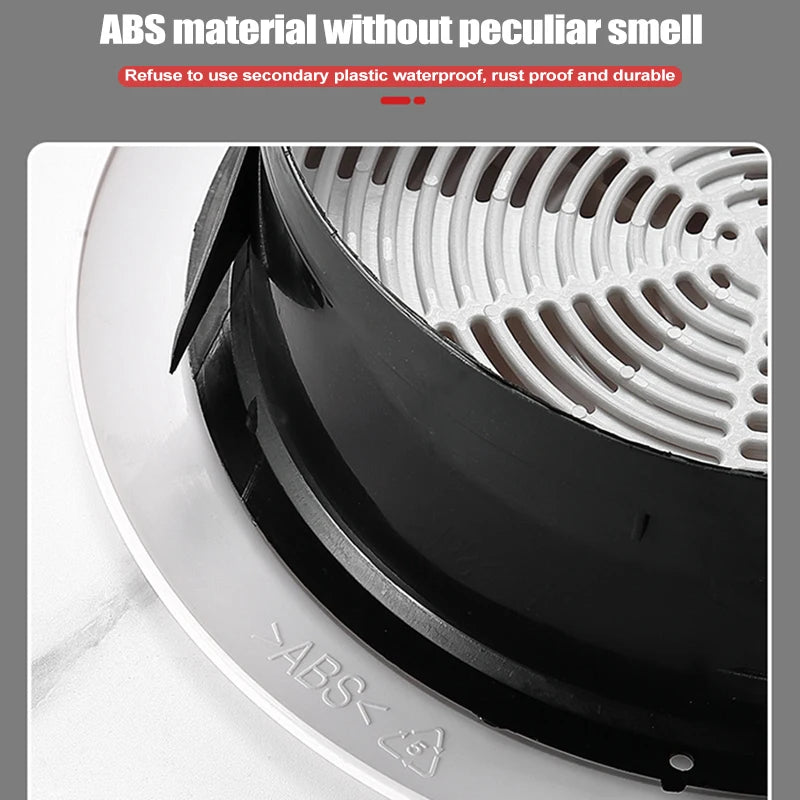 Adjustable Air Ventilation Cover Round Ducting Ceiling Wall Hole Decorative ABS Air Vent Grille Louver Vents Cap For Wall