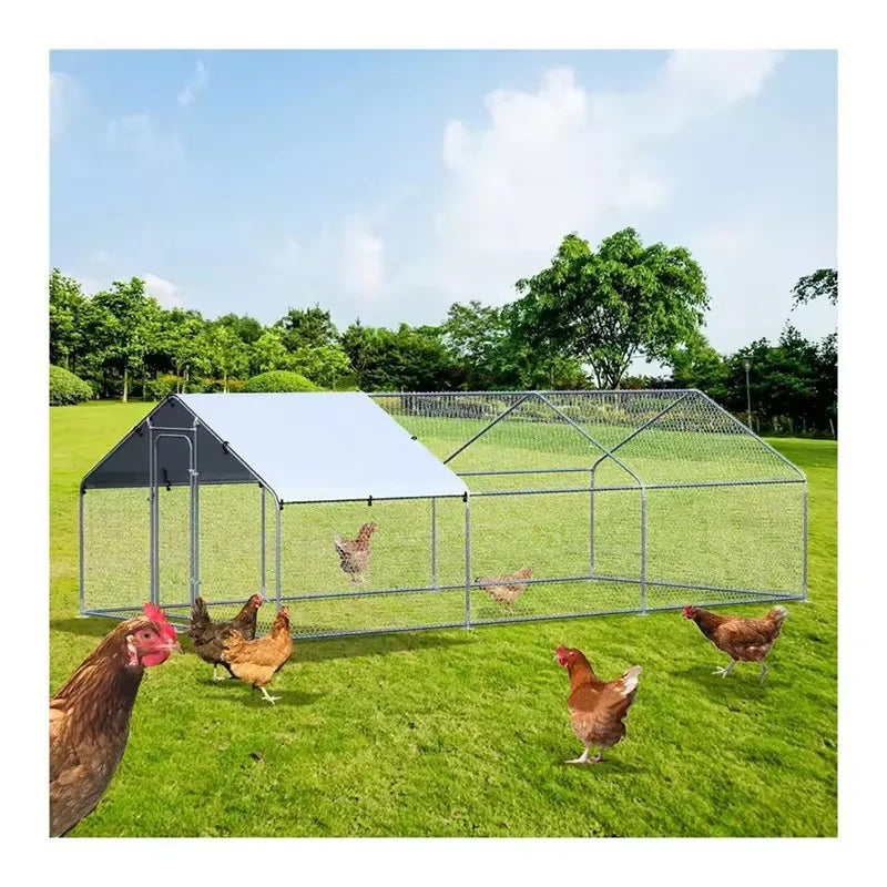 Nido de Cobertizo Exterior para Pollos y Patos