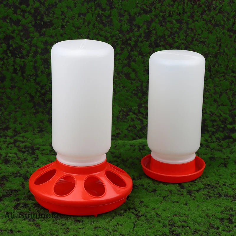 Comedero y Bebedero Grueso para Aves