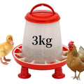 Cubo Comedero para Pollos de 3 kg