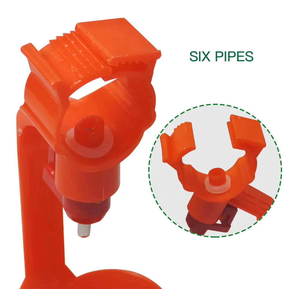 Bebedero Automático con Copa y Válvula 360° para Gallinas