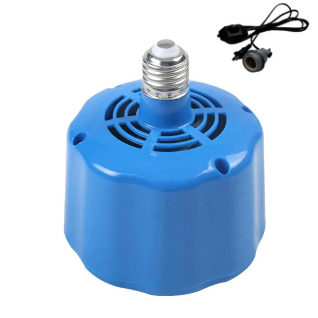 Lámpara Calefactora Azul para Aves 100-300W