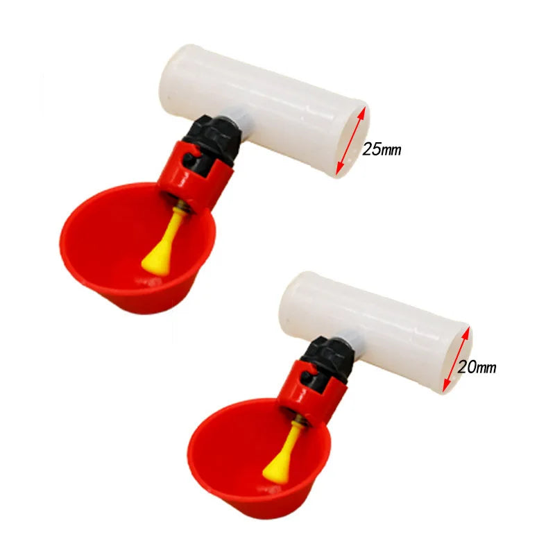 Bebederos de Tetina para Aves de Corral - Pack 10 Uds.