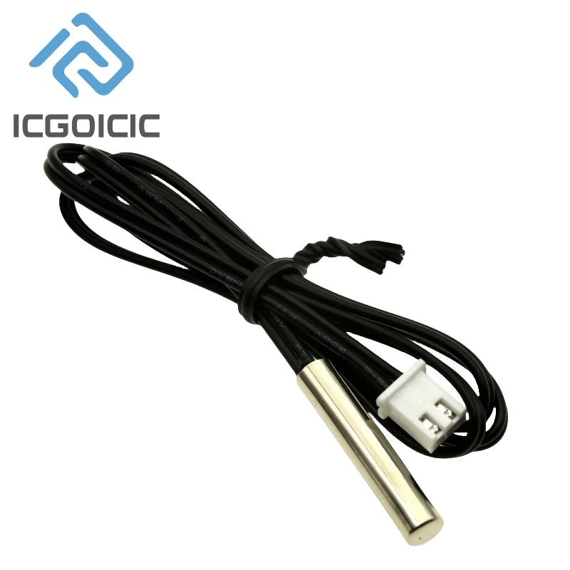 12V 4-Wire PWM Fan Controller – Temperature-Controlled Speed Regulator with Digital Display & 3A On/Off Switch