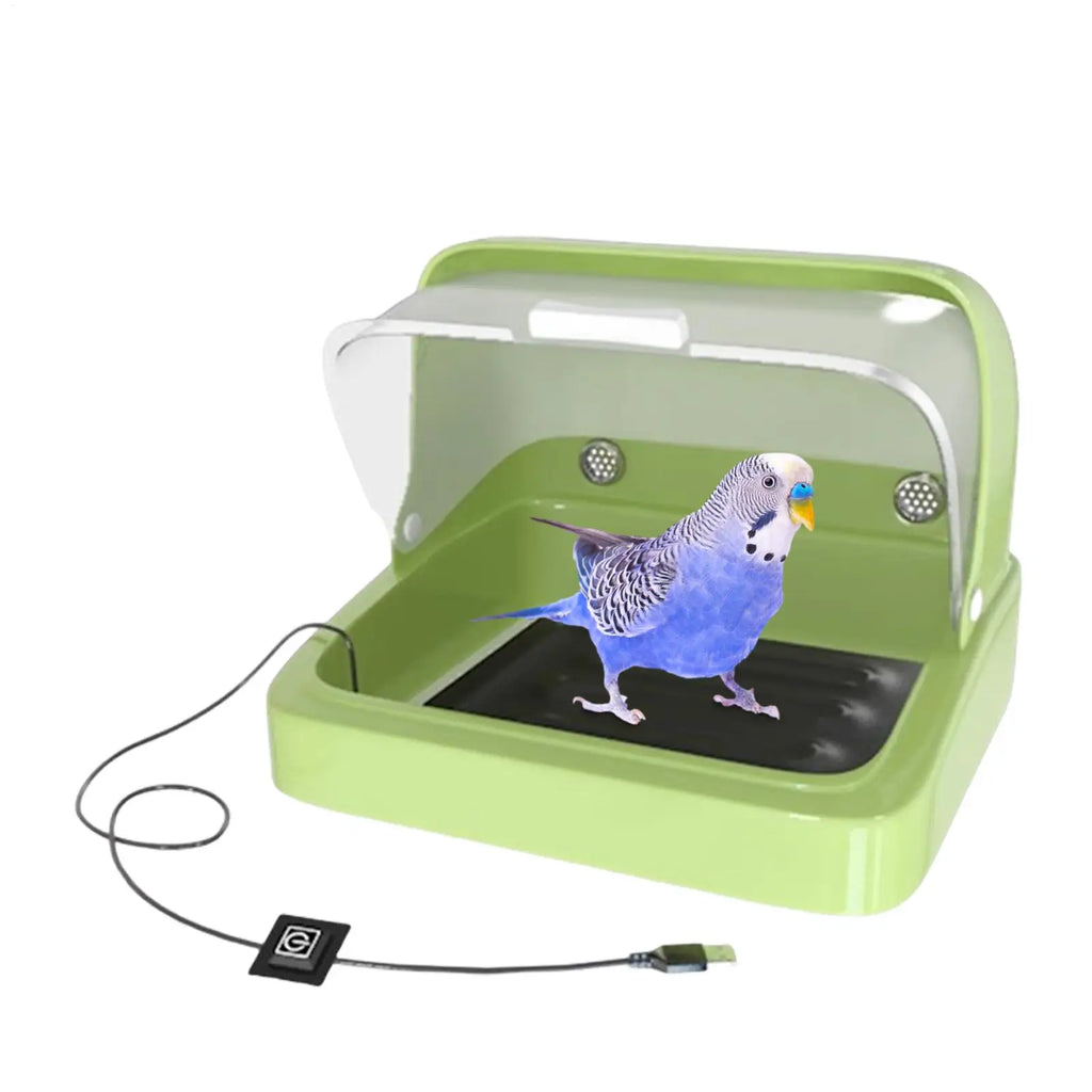 NEW Baby Chick Brooder Bird Incubator Brooding Box Chick Warmer Visual Nesting Box 3 Temperature Heating Pad Poultry Habitat