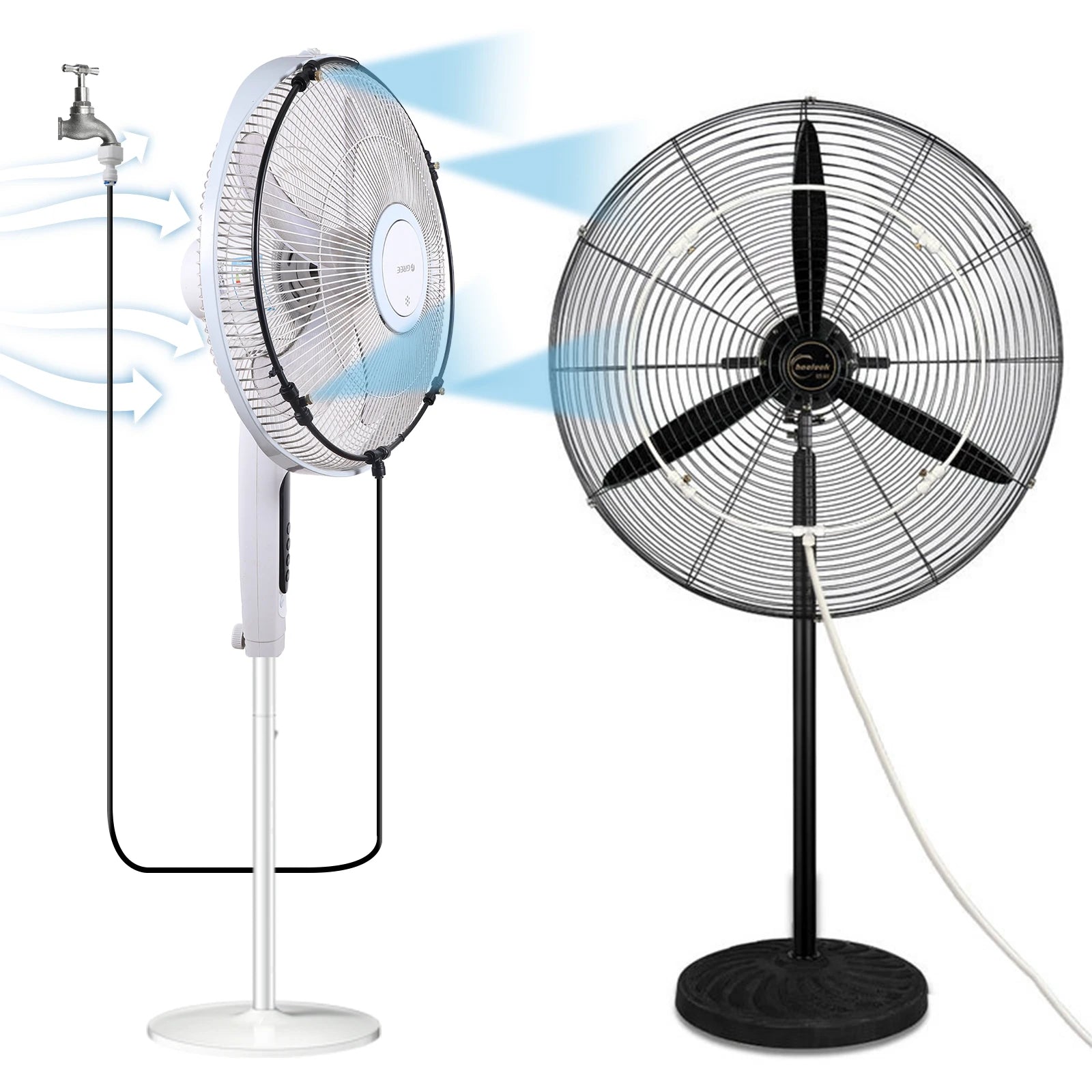 Kit Nebulización 2–4 Bar para Enfriamiento de Gallineros
