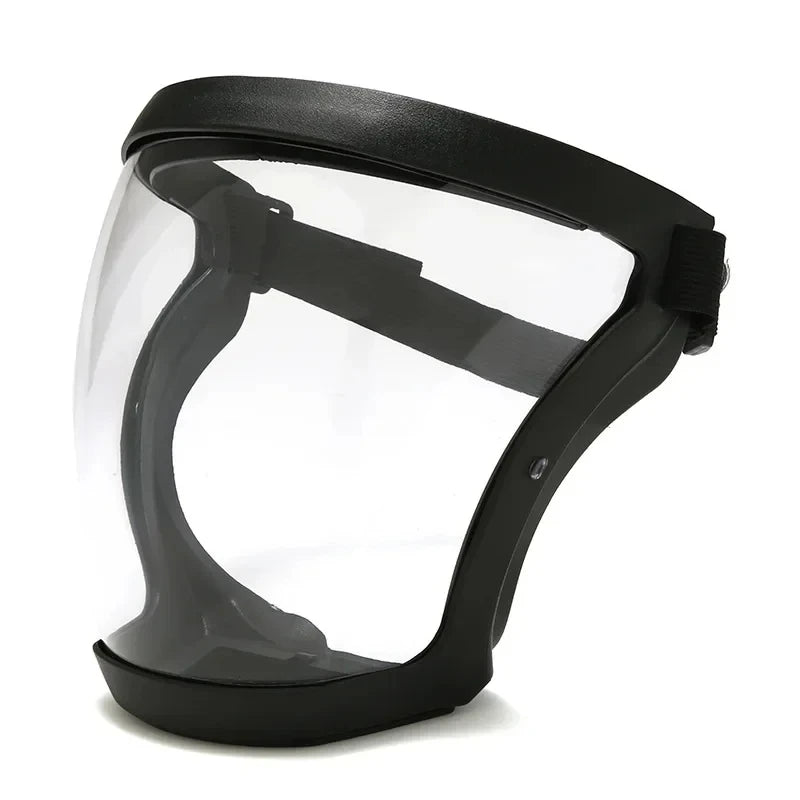 Full Face Shield Transparent Safety Mask with Filthers Oil-splash Proof Eye Facial Anti-fog Head Cover Work Protection Glasses